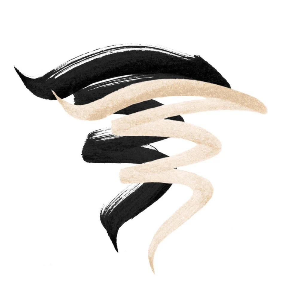 KITTEN KOSMO and INTENSE BLACK NIB Stila Stay All Day Dual Ended Liquid Eyeliner